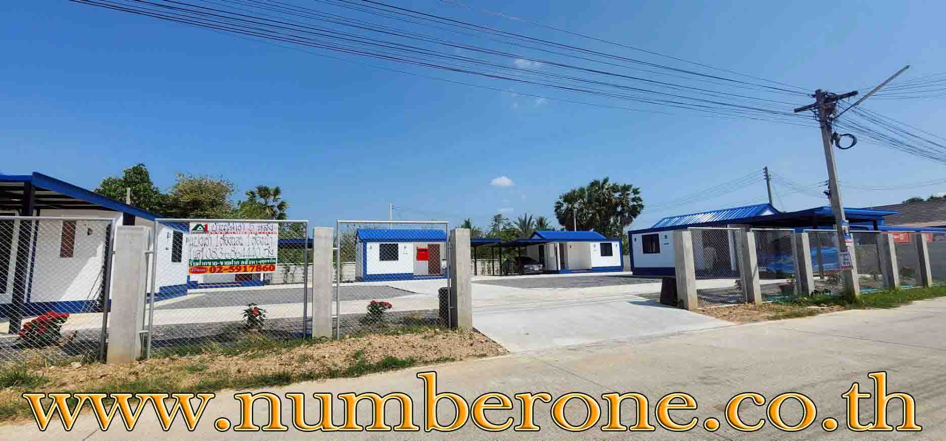 ให้เช่า บ้านน็อกดาวน์สร้างใหม่ สไตล์โมเดิร์น ทำเลดี ซอยบ้านหม้อ 3/1 จ.เพชรบุรี